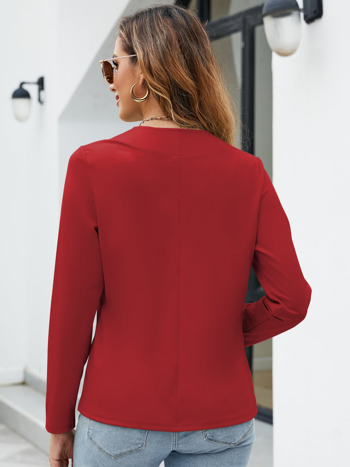 Iris | Elegante Offene Strickjacke