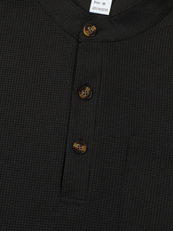 Ottmar | Legeres Longsleeve-Shirt mit Knopfleiste