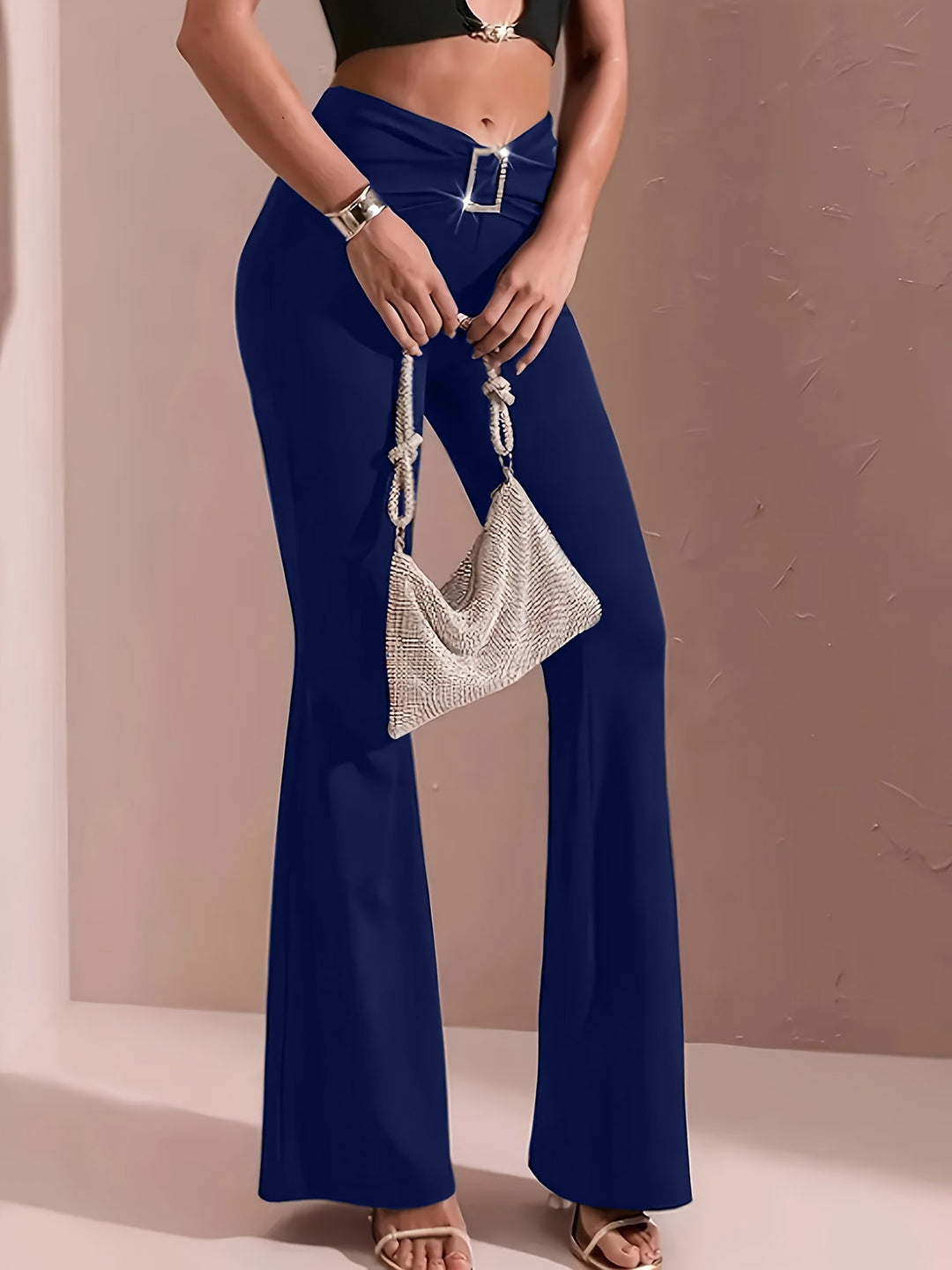 Nadine | Elegante Schlaghose mit hoher Taille