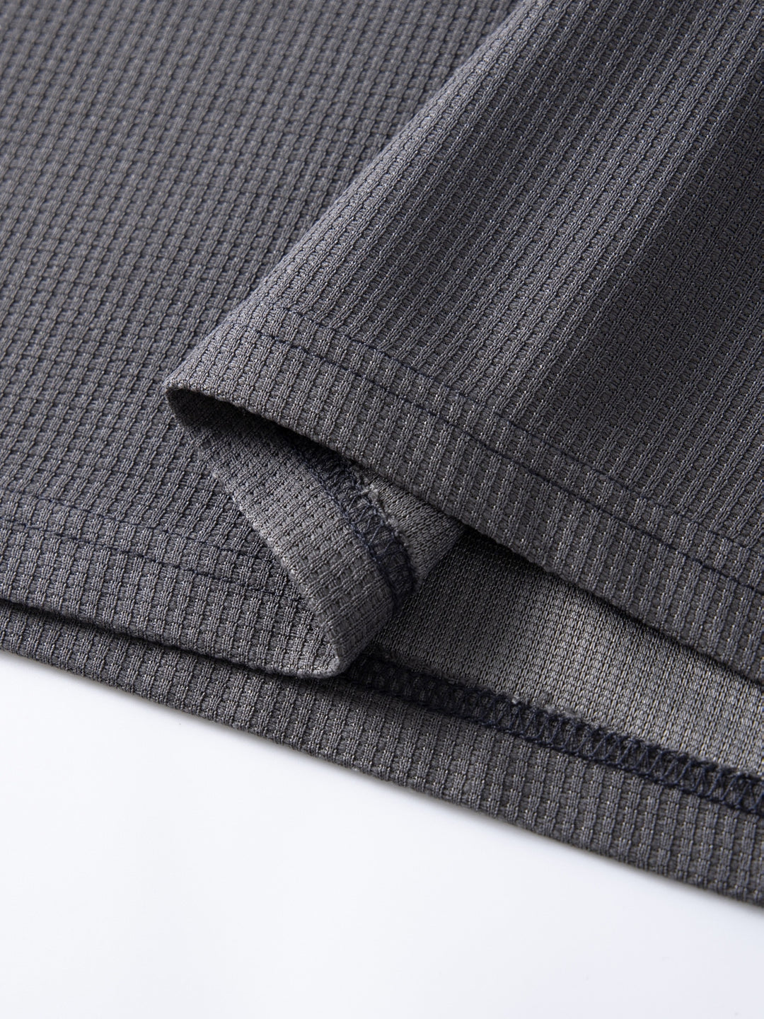 Kai | Strukturiertes Langarmshirt mit Waffelmuster