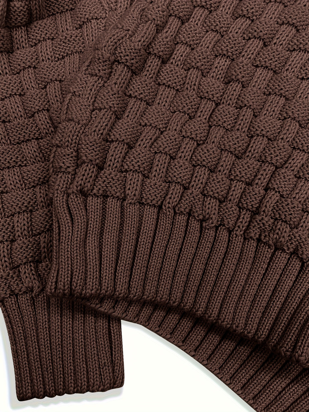 Siegfried | Strukturierter Strick-Pullover mit Schalkragen
