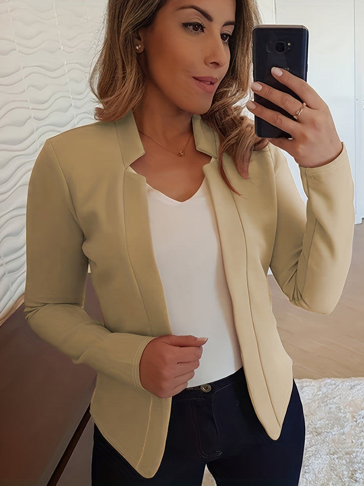 Birgit | Offener Blazer mit Reverskragen