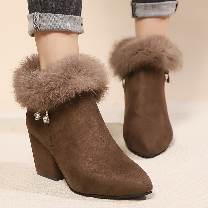 Gesine | Elegante Stiefeletten mit Blockabsatz