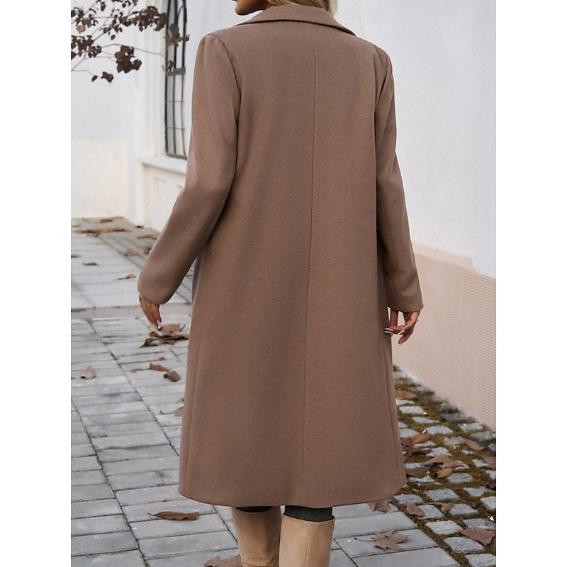 Rita | Eleganter Langer Mantel