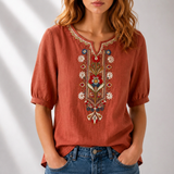 Marianne | Bestickte Sommerbluse