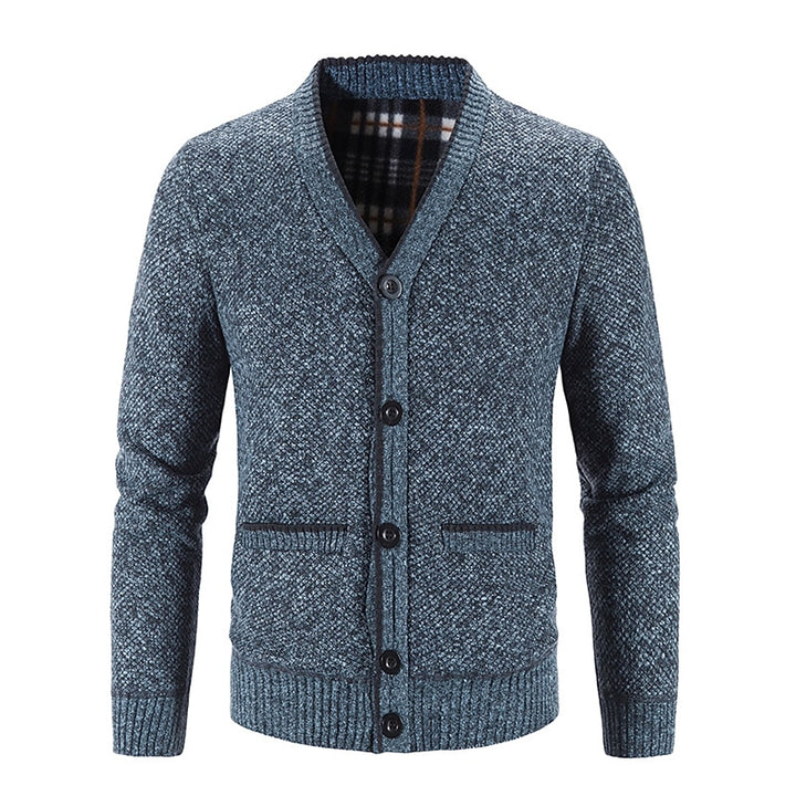 Sönke | Klassische Strickjacke mit V-Ausschnitt