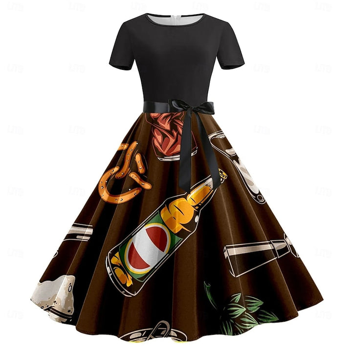Josefa | Ausgestelltes Oktoberfest-Kleid