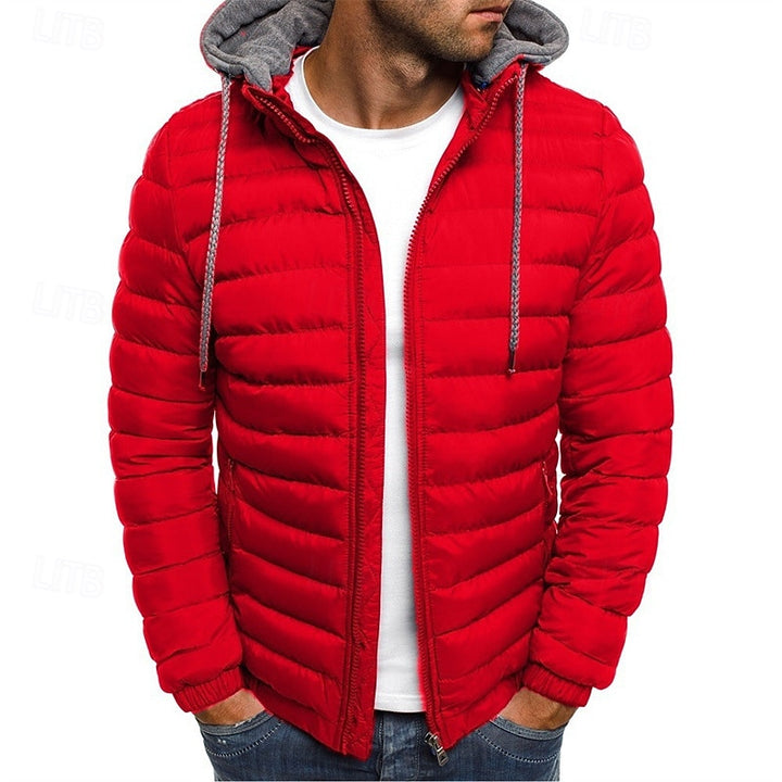Dominik | Wärmende Steppjacke mit Kapuze