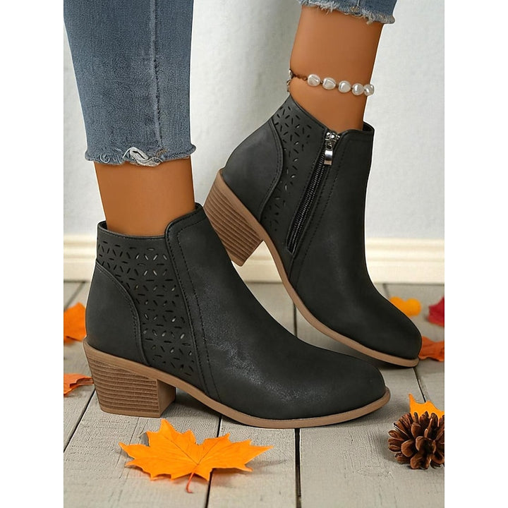 Edeltraud | Elegante Stiefeletten mit dezentem Blockabsatz