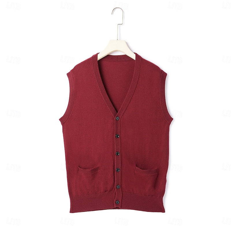 Ludger | Elegante Weihnachts-Strickweste