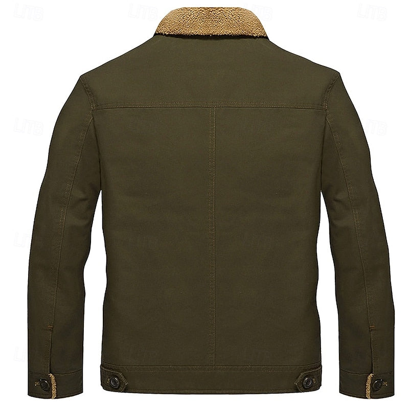 Guntram | Robuste Winterjacke mit Kuschelkragen