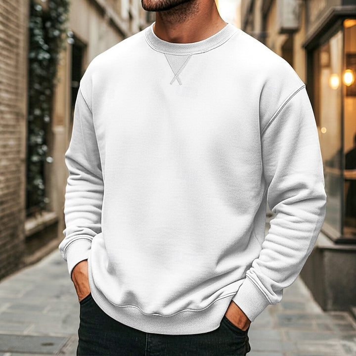 Anton | Weiches Rundhals-Sweatshirt