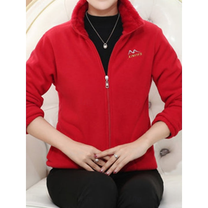 Juliane | Kuschelige Stehkragen-Jacke