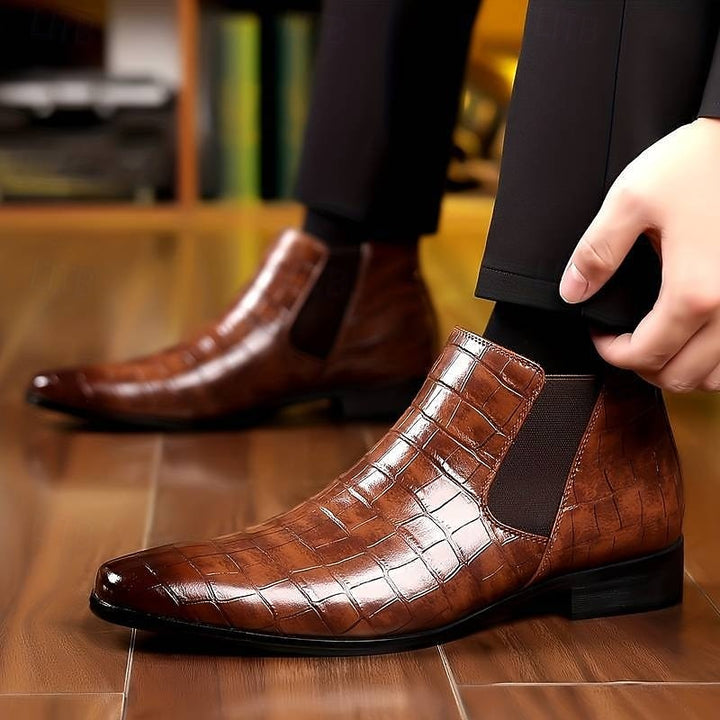Gunnar | Elegante Chelsea-Stiefeletten
