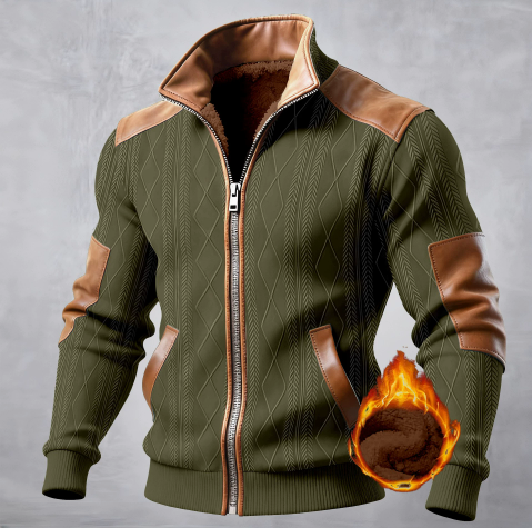 Herbert | Wärmende Stehkragen-Jacke