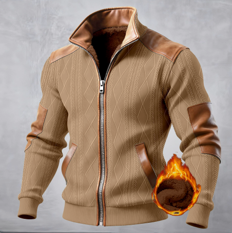 Herbert | Wärmende Stehkragen-Jacke