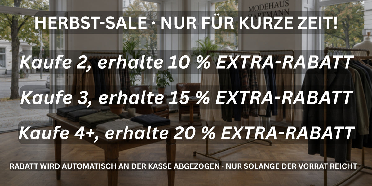 Herbst-Sale Modehaus Hartmann