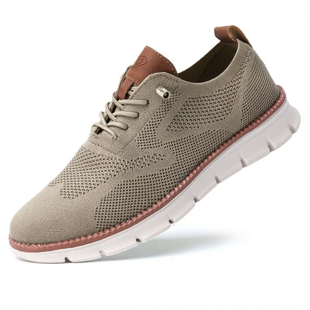 Maximilian | Herren Atmungsaktive Mesh Schnür Sneaker