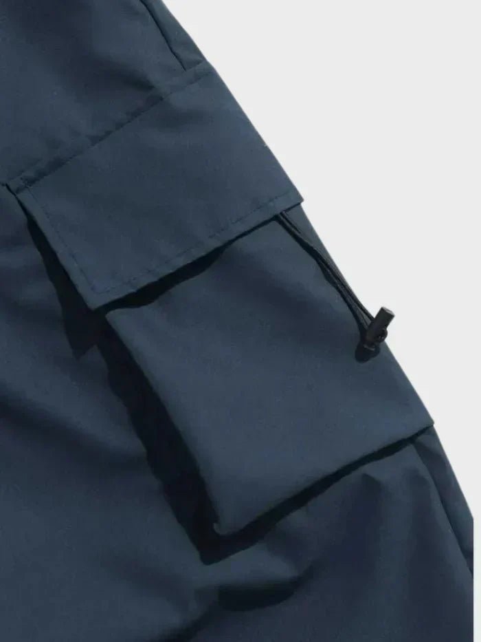Thomas | Herren Elastikbund Verstellbare Wide-Leg Cargo Hose