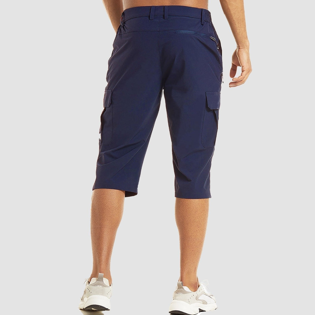 Alexander | Herren Knielange Cargo Shorts mit Seitentaschen