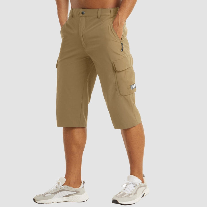Alexander | Herren Knielange Cargo Shorts mit Seitentaschen
