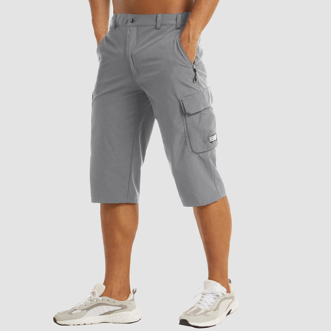 Alexander | Herren Knielange Cargo Shorts mit Seitentaschen