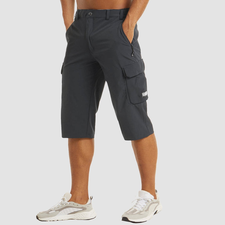 Alexander | Herren Knielange Cargo Shorts mit Seitentaschen