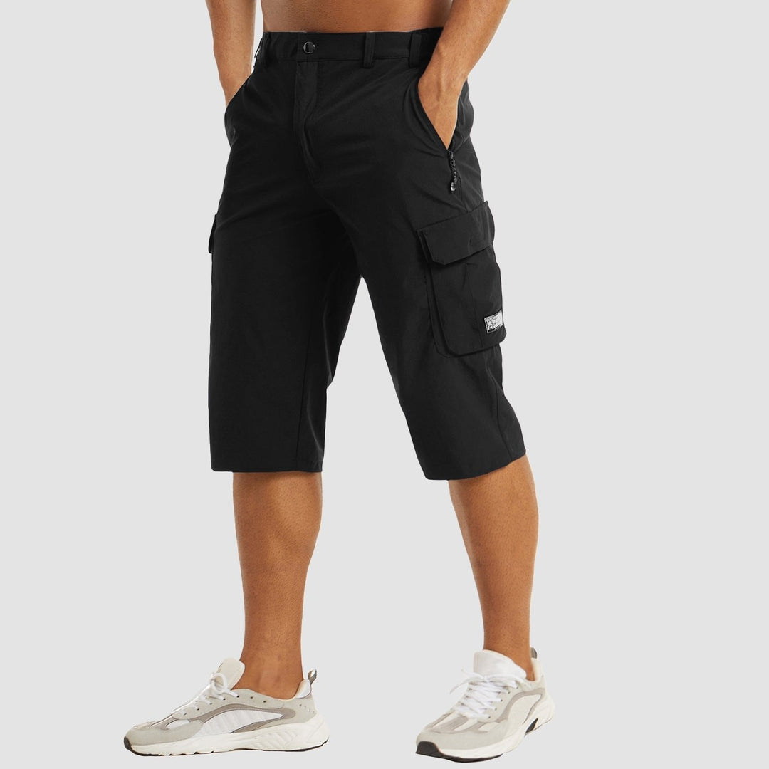 Alexander | Herren Knielange Cargo Shorts mit Seitentaschen