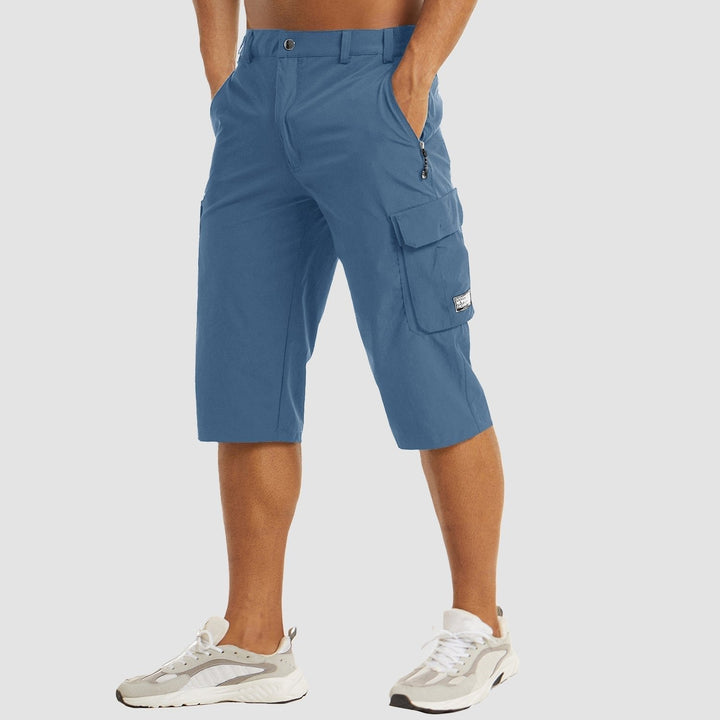 Alexander | Herren Knielange Cargo Shorts mit Seitentaschen