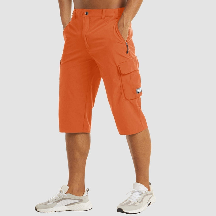 Alexander | Herren Knielange Cargo Shorts mit Seitentaschen