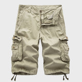 Moritz | Herren Knielange Cargo Shorts mit verstellbarem Kordelzug