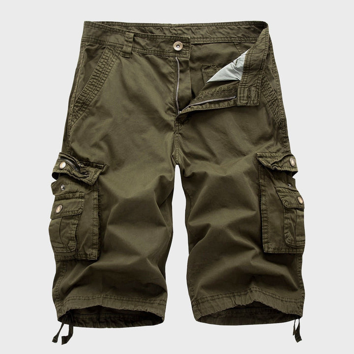 Moritz | Herren Knielange Cargo Shorts mit verstellbarem Kordelzug