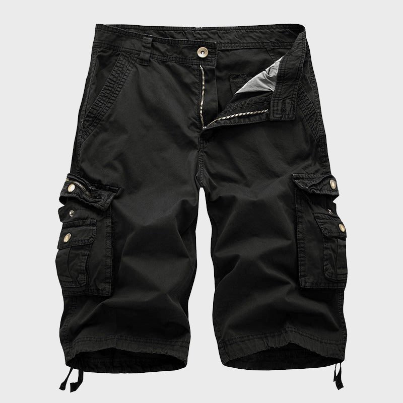 Moritz | Herren Knielange Cargo Shorts mit verstellbarem Kordelzug