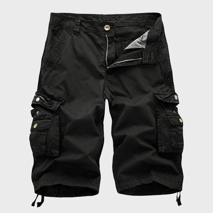 Moritz | Herren Knielange Cargo Shorts mit verstellbarem Kordelzug