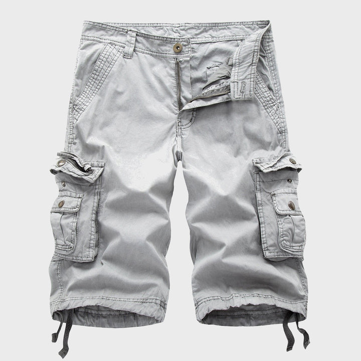 Moritz | Herren Knielange Cargo Shorts mit verstellbarem Kordelzug