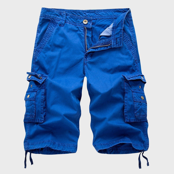 Moritz | Herren Knielange Cargo Shorts mit verstellbarem Kordelzug
