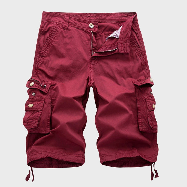 Moritz | Herren Knielange Cargo Shorts mit verstellbarem Kordelzug