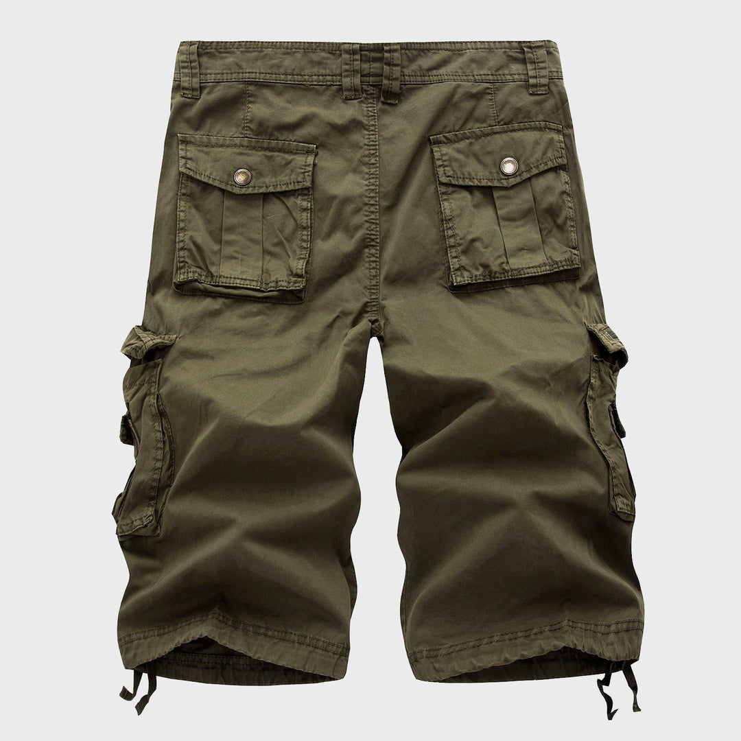 Moritz | Herren Knielange Cargo Shorts mit verstellbarem Kordelzug