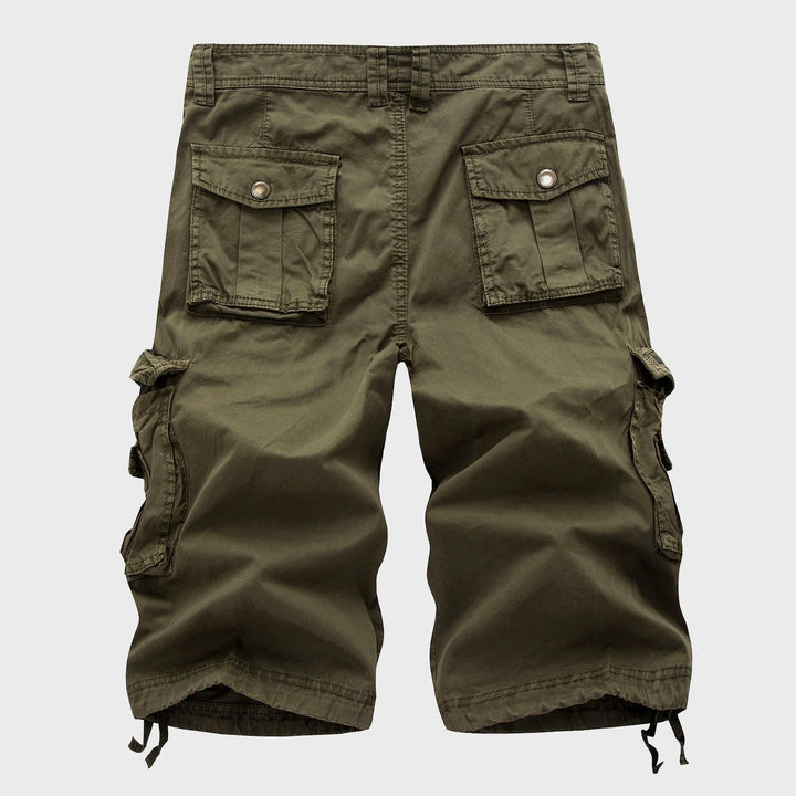 Moritz | Herren Knielange Cargo Shorts mit verstellbarem Kordelzug