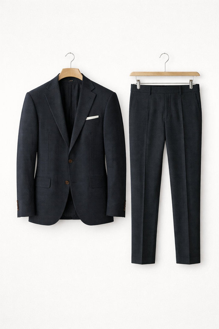 Niklas | Herren Slim-Fit Nylon Two-Piece Set Business Anzug