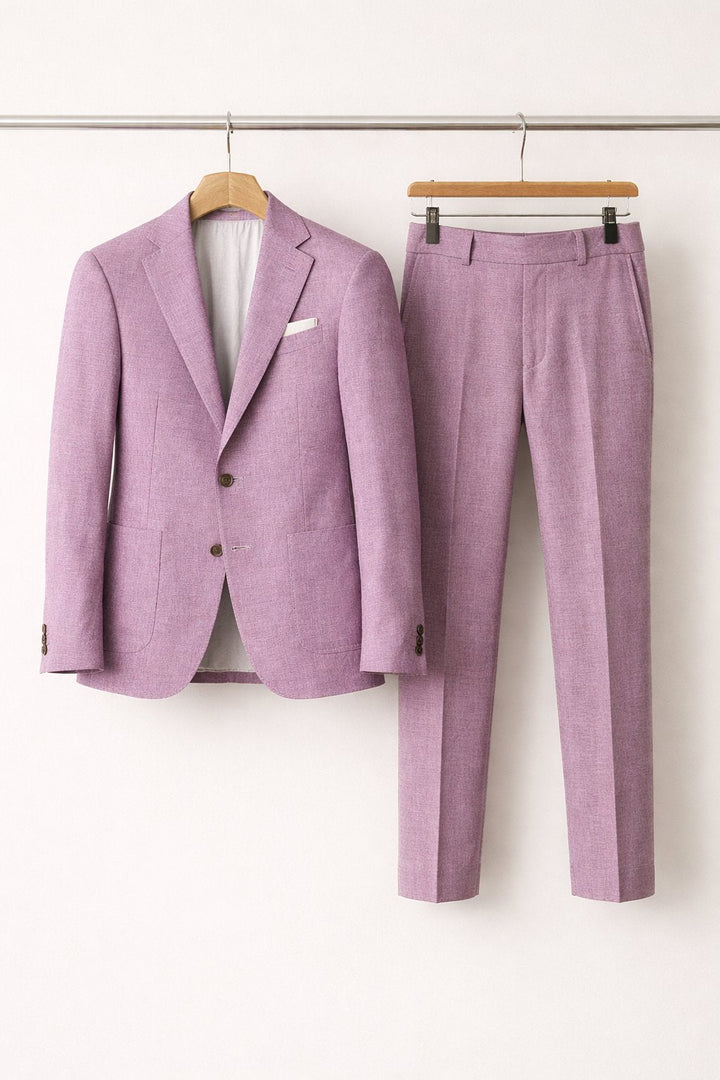 Niklas | Herren Slim-Fit Nylon Two-Piece Set Business Anzug