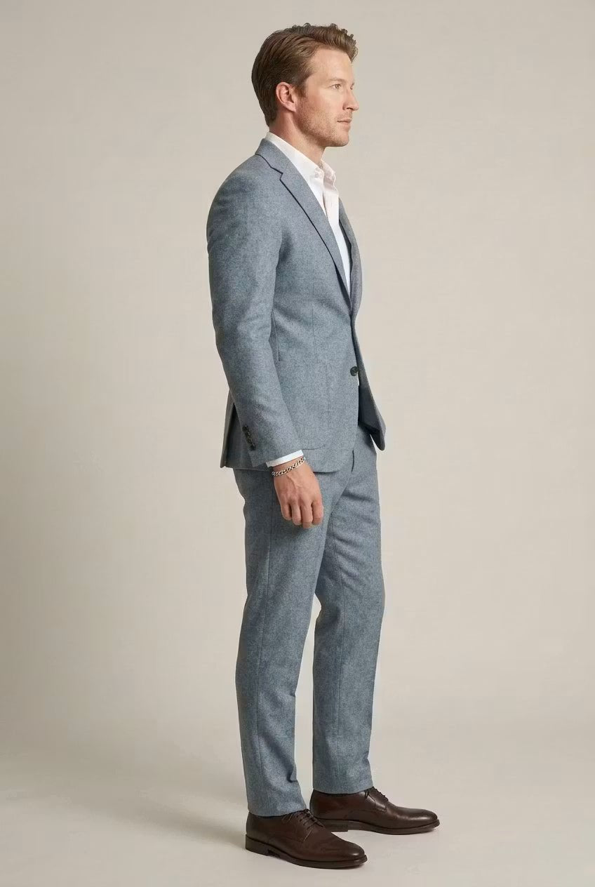 Niklas | Herren Slim-Fit Nylon Two-Piece Set Business Anzug