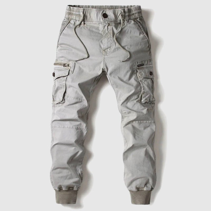 Matthias | Herren Taktische Cargo Jogger Hose mit Kordelzug