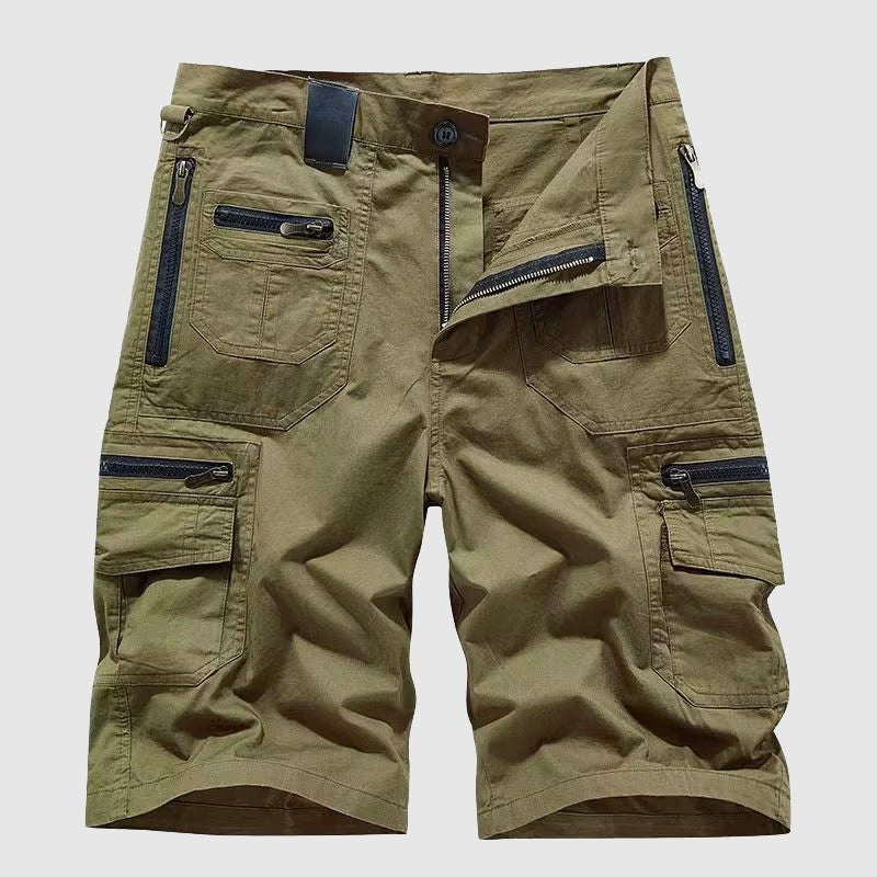 Simon | Herren Taktische Cargo Short mit Reißverschlusstaschen
