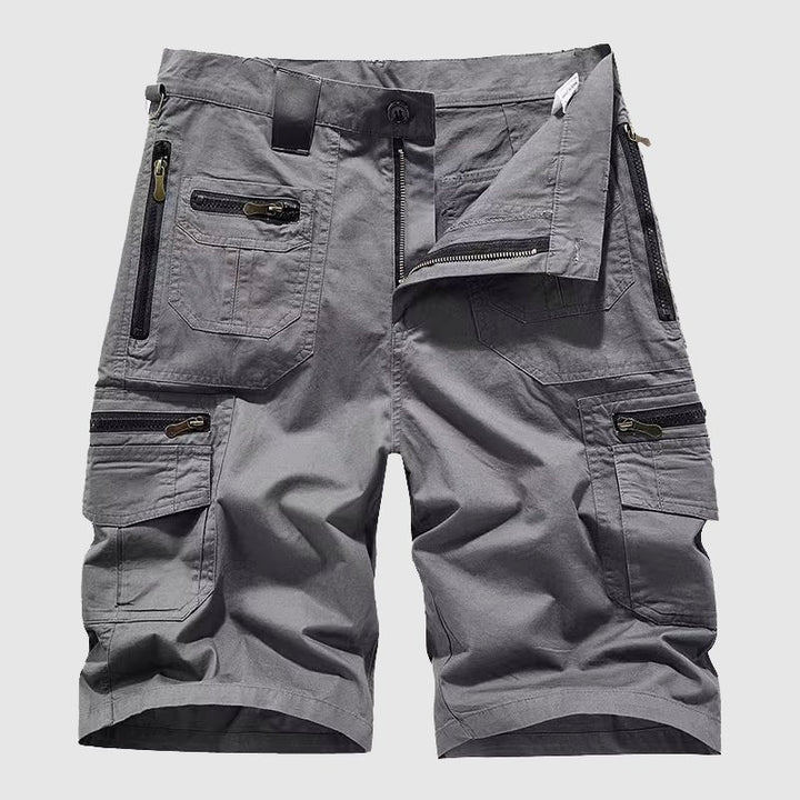 Simon | Herren Taktische Cargo Short mit Reißverschlusstaschen