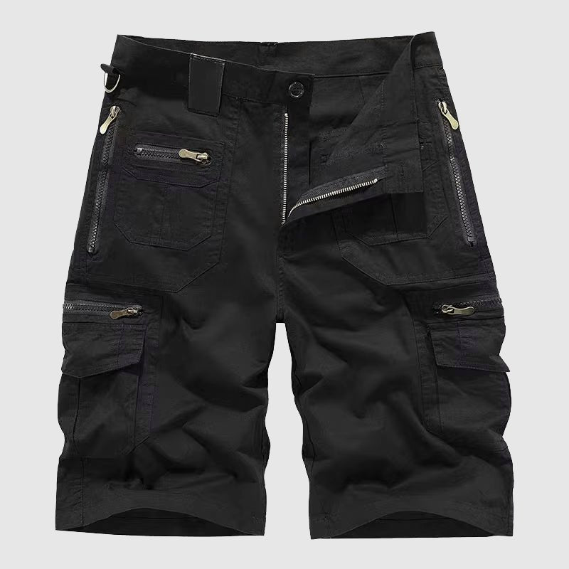Simon | Herren Taktische Cargo Short mit Reißverschlusstaschen