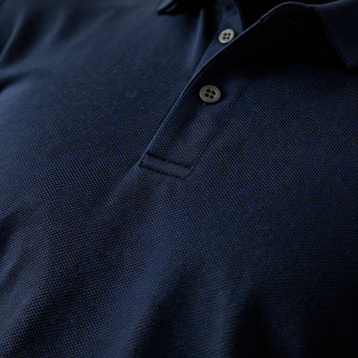 Benedikt | Klassisches Langarm-Poloshirt