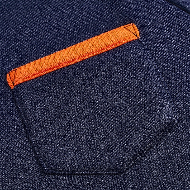 Hagen | Sportliches Stehkragen-Sweatshirt