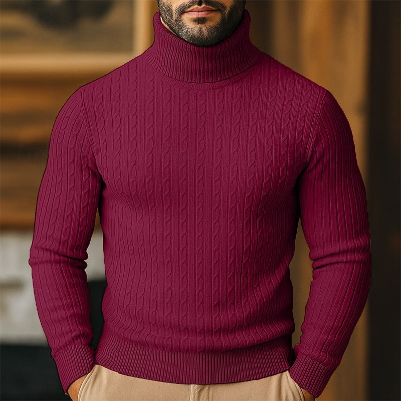 Clemens | Klassischer Rollkragenpullover