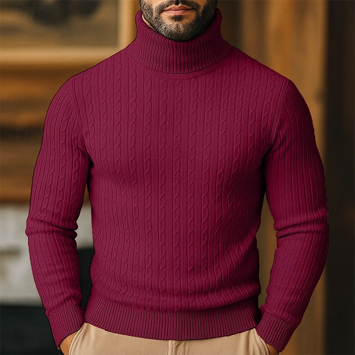 Clemens | Klassischer Rollkragenpullover